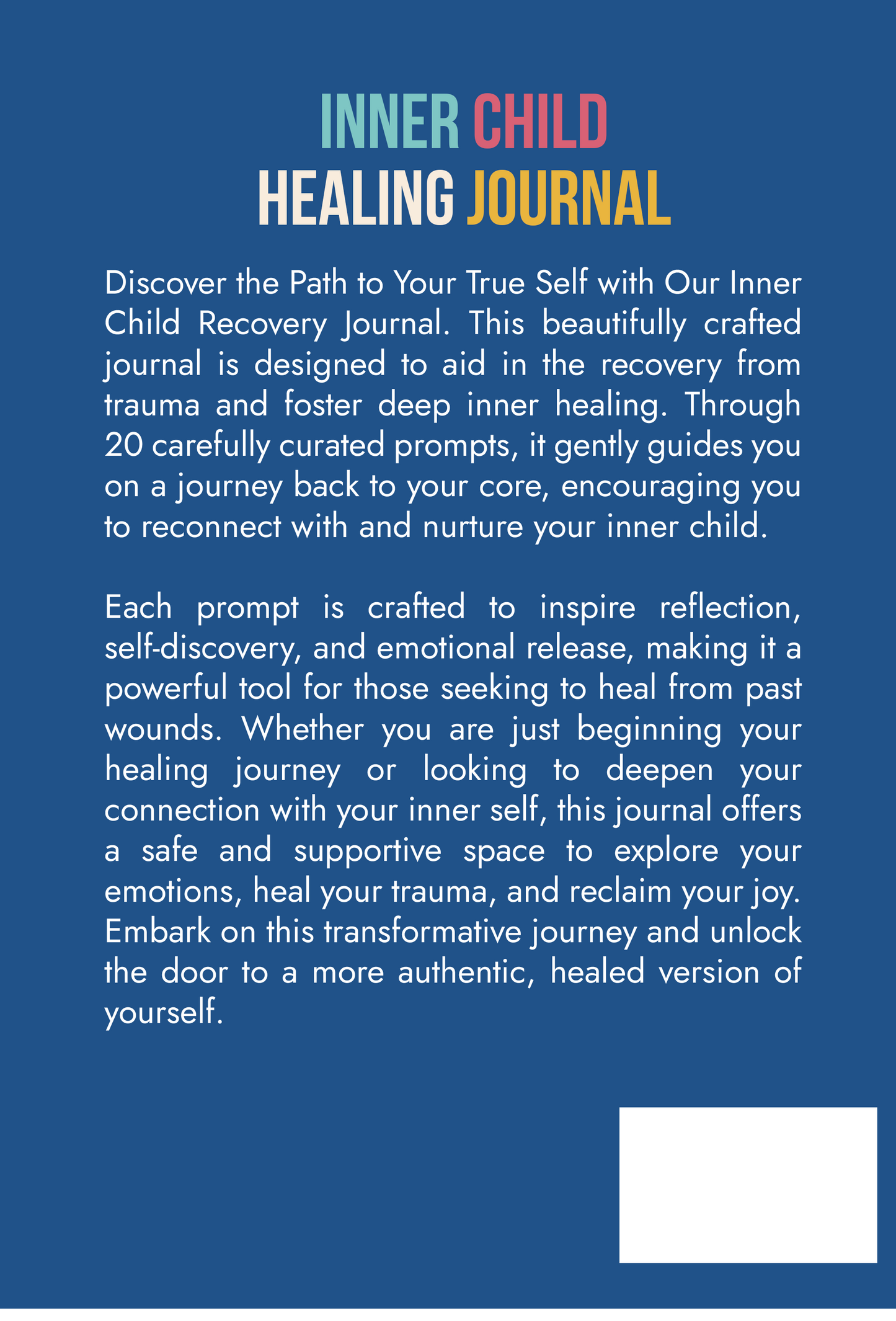Inner Child Recovery Journal